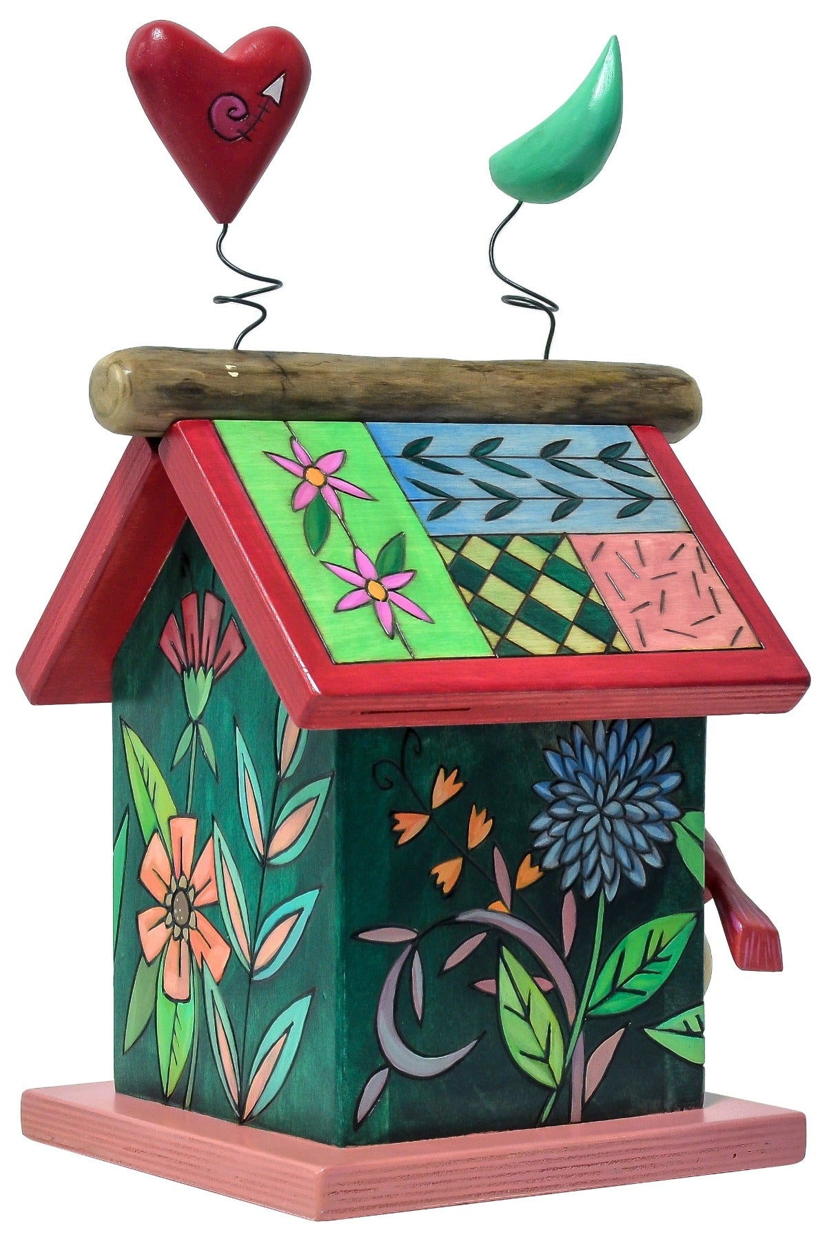 Small Birdhouse Sculpture