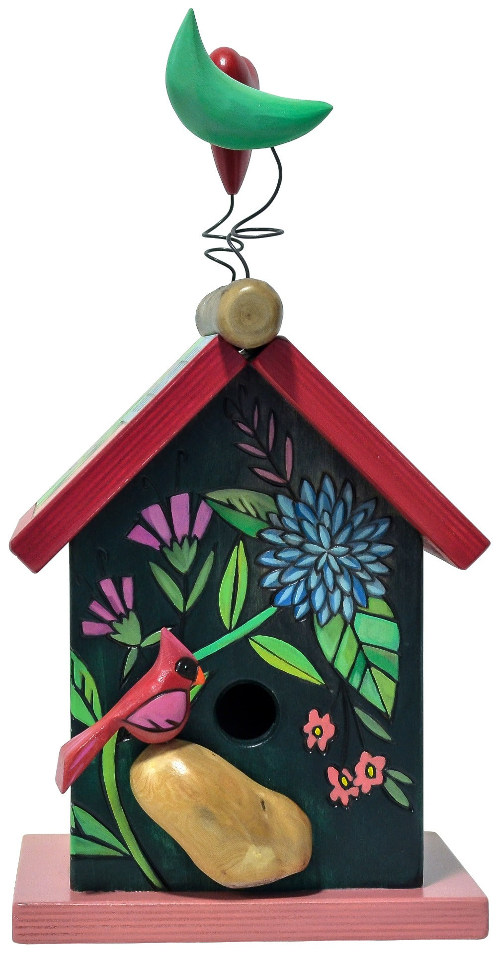 Small Birdhouse Sculpture