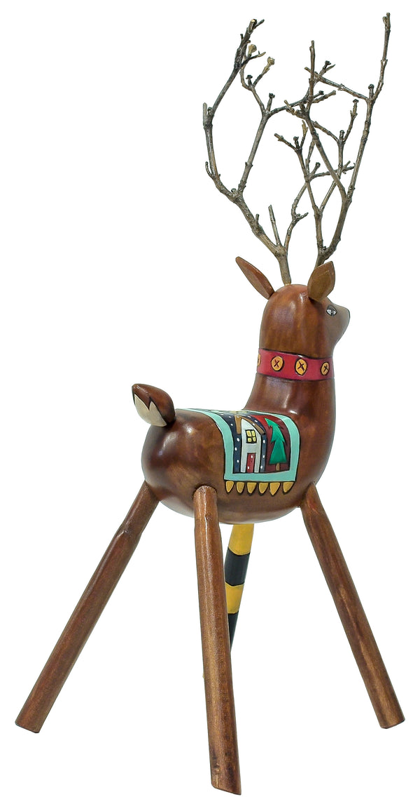 Reindeer Sculpture | Saddle Pad