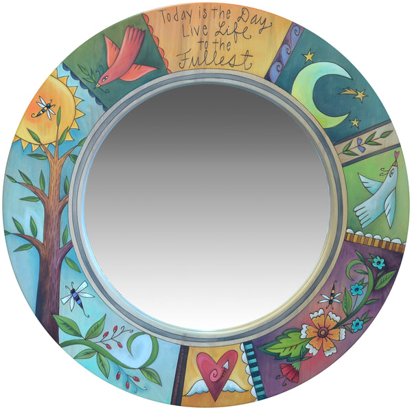 Large Circle Mirror