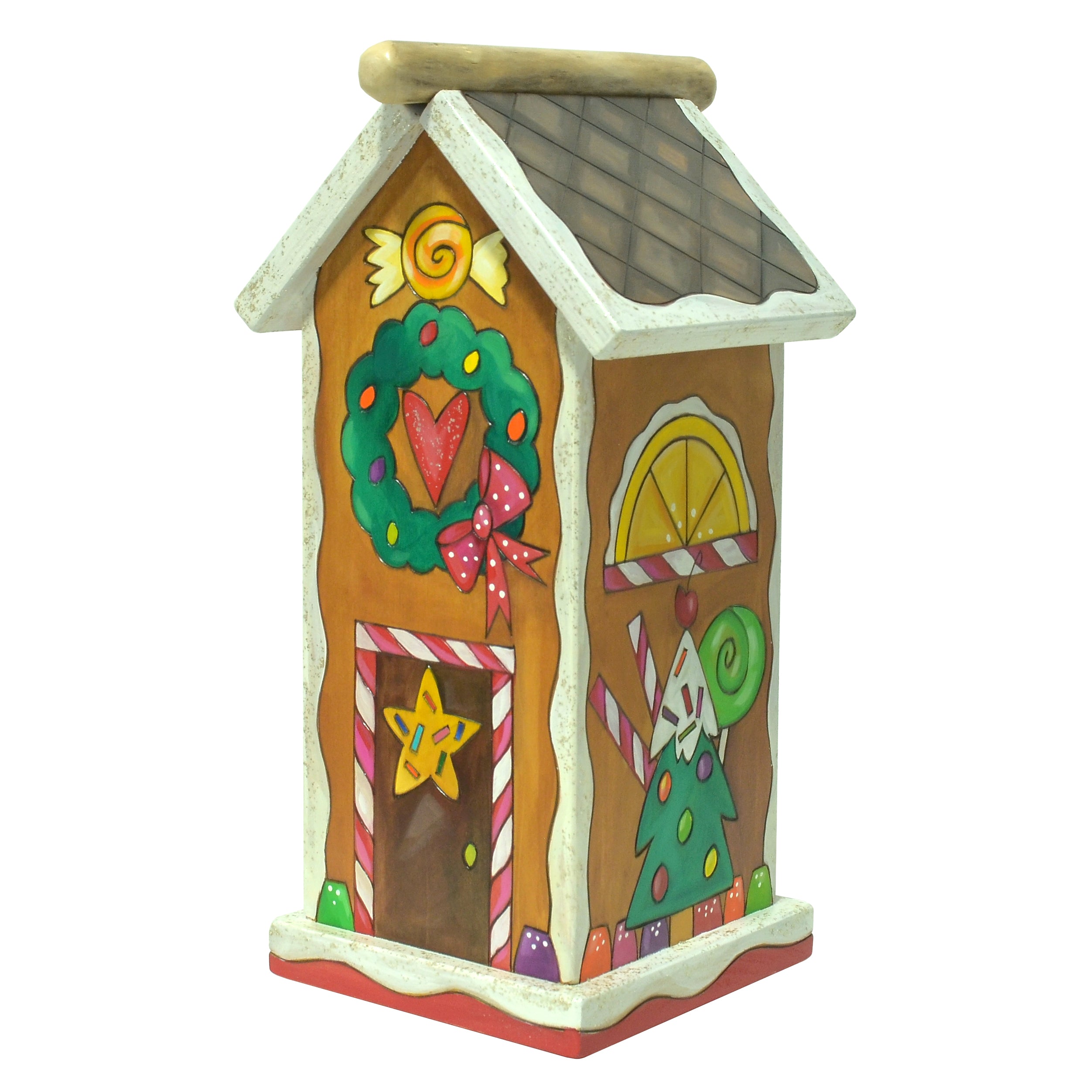 Small Gingerbread House Sculpture