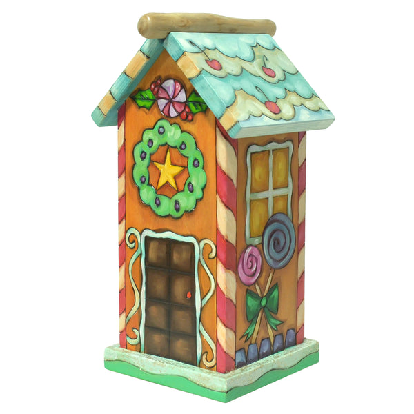 Small Gingerbread House Sculpture