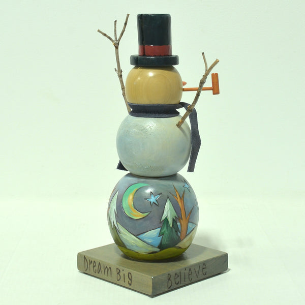 Extra Small Snowman Sculpture