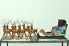 Santa's Reindeer and Sleigh Set