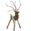 Reindeer Sculpture | Blue Sweater