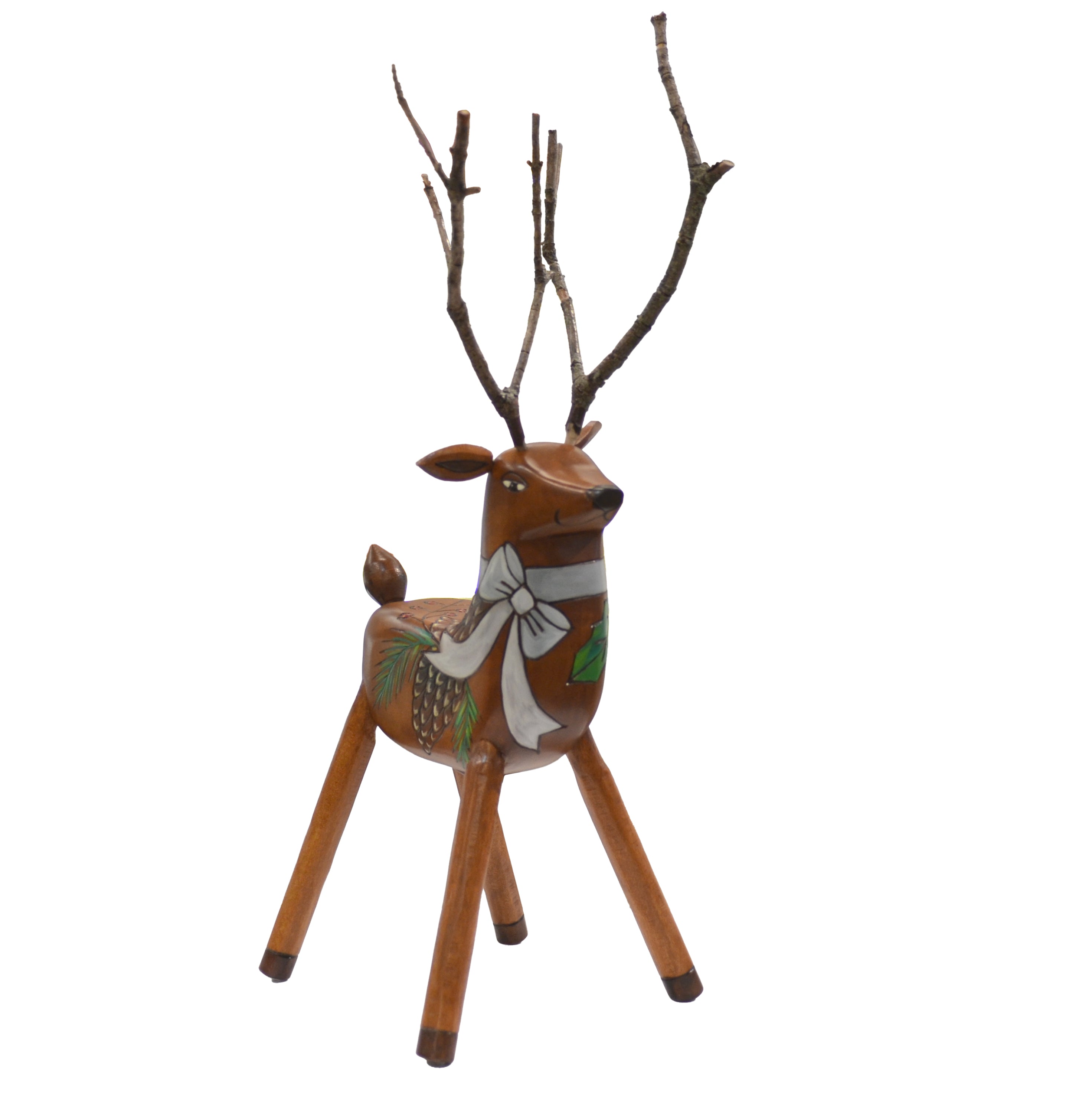 Reindeer Sculpture | Ribbon