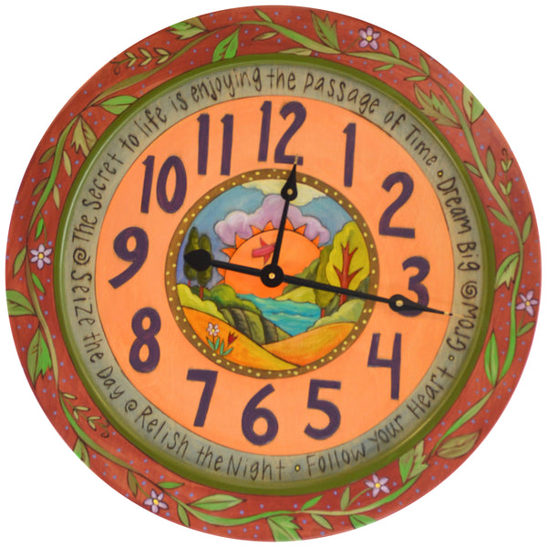 24" Round Wall Clock