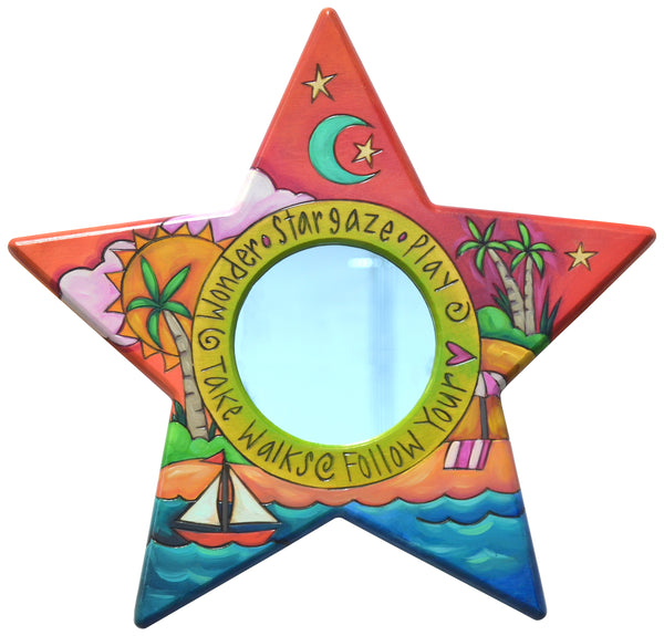 Star Shaped Mirror