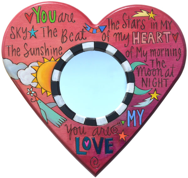 Heart Shaped Mirror