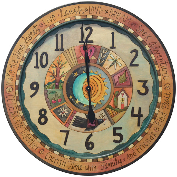 36" Round Wall Clock