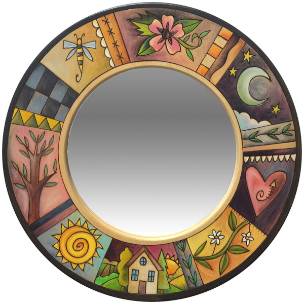 Small Circle Mirror