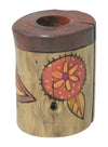 Large Log Candle Holder