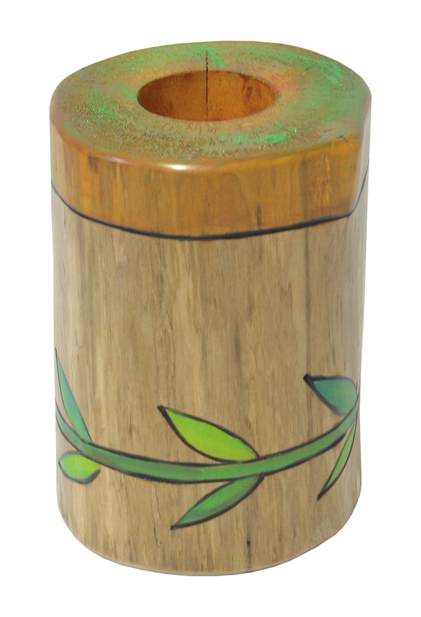 Large Log Candle Holder