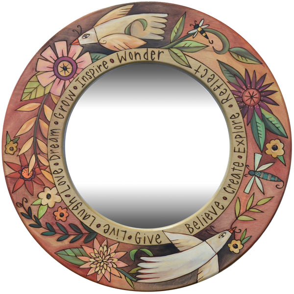 Small Circle Mirror