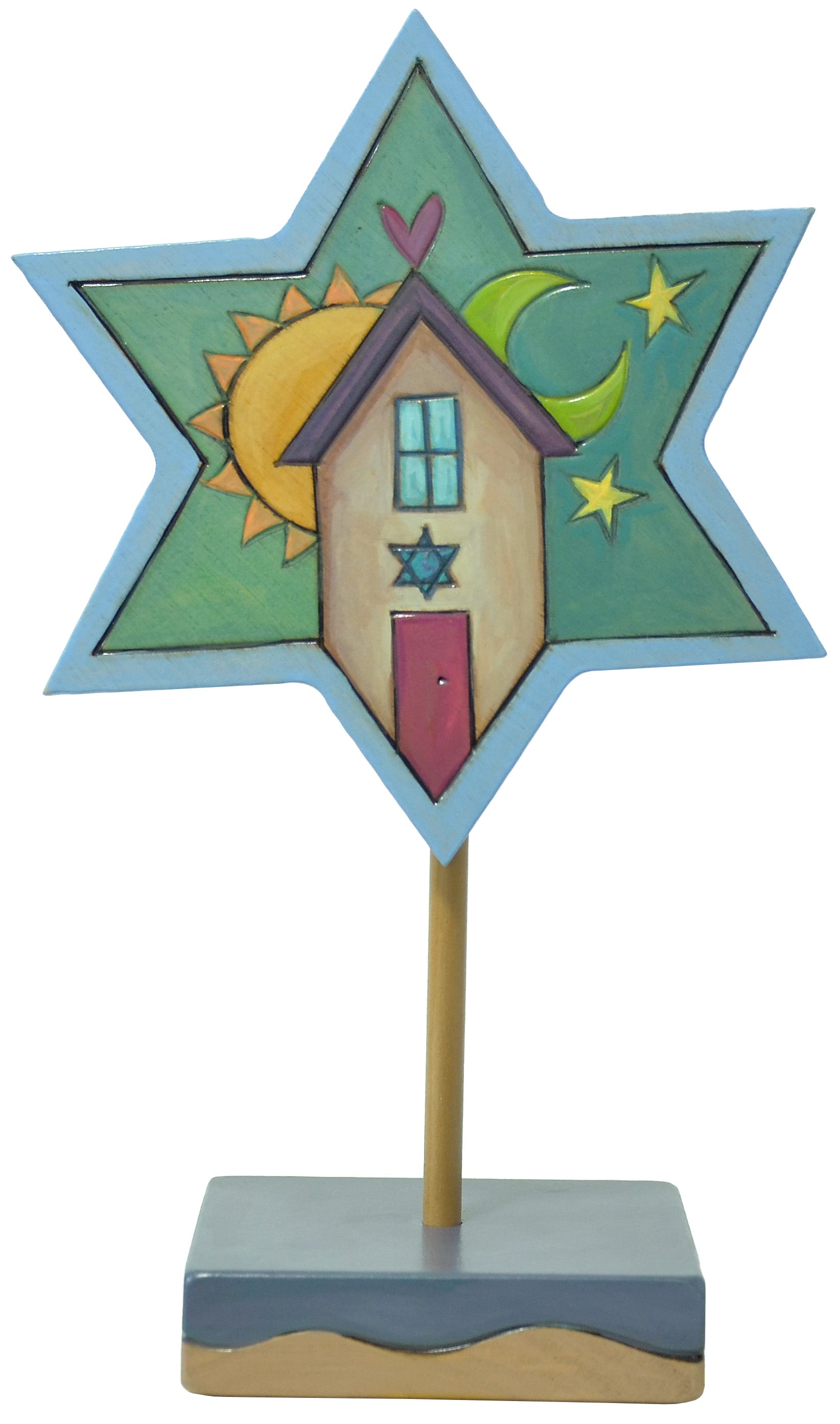 Star of David Tabletop Sculpture