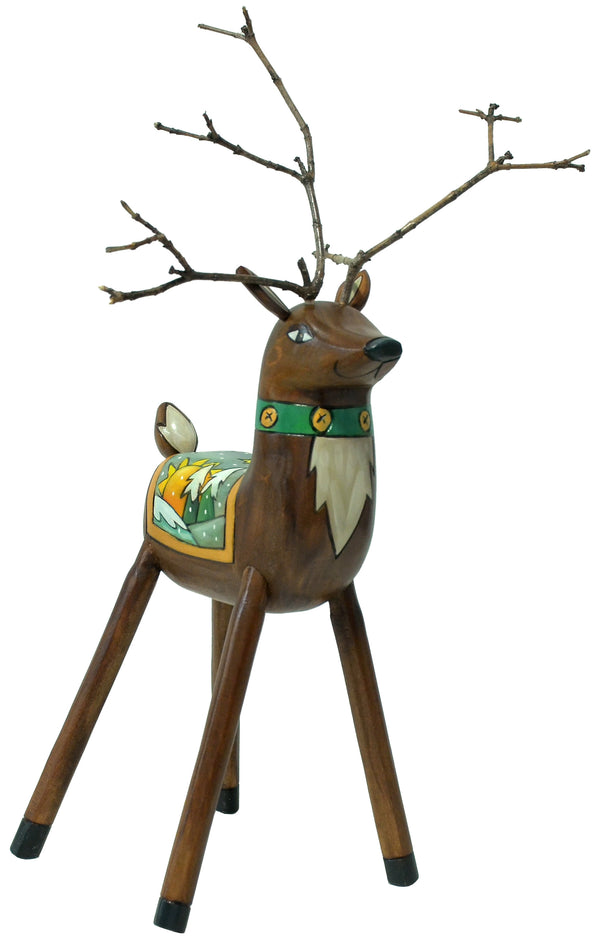 Reindeer Sculpture | Saddle Pad