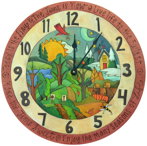 18" Round Wall Clock