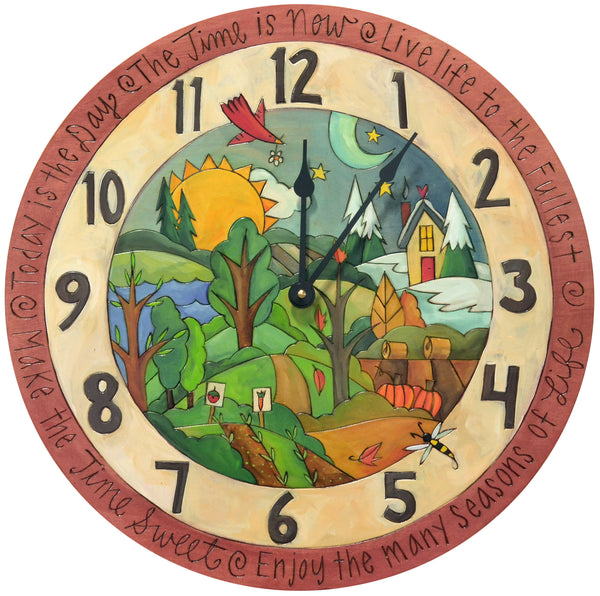 18" Round Wall Clock