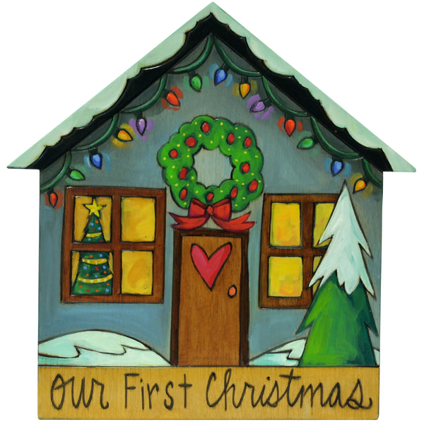 House Shaped Plaque