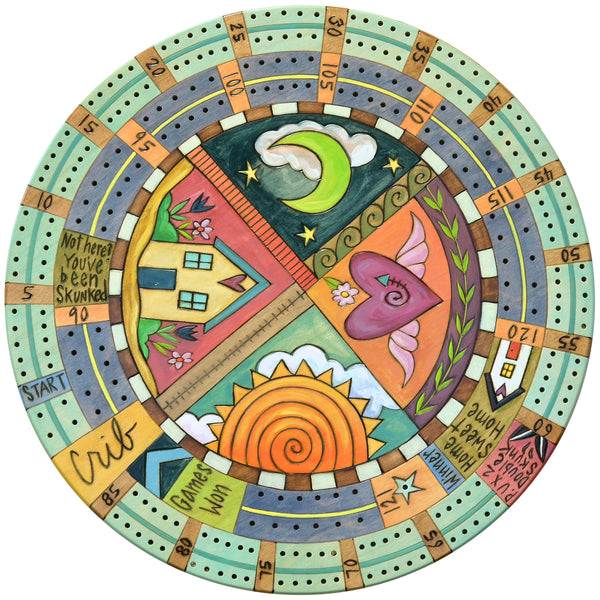 20" Cribbage Lazy Susan