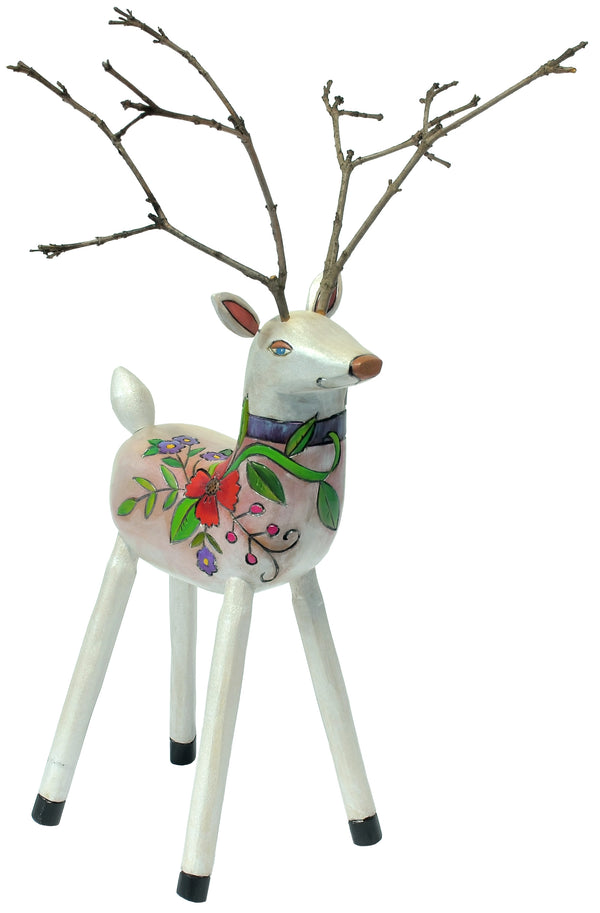 Reindeer Sculpture | Ribbon