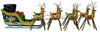 Santa's Reindeer and Sleigh Set