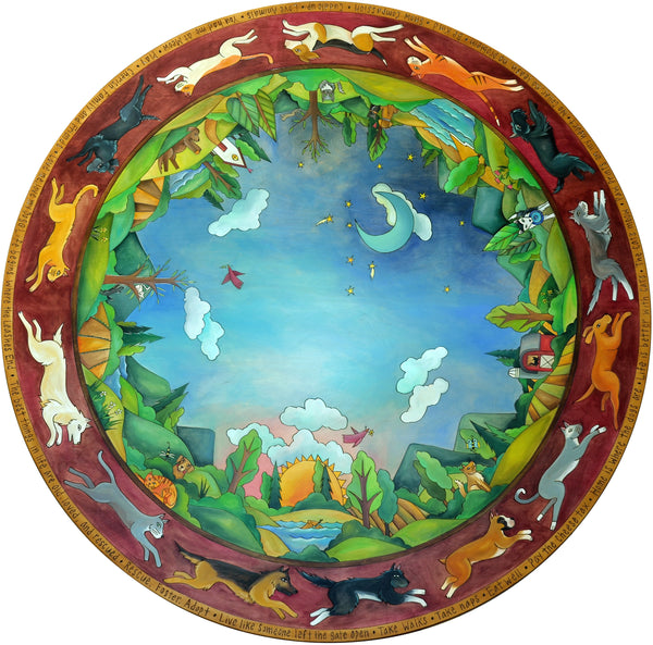 72" Round Dining Table