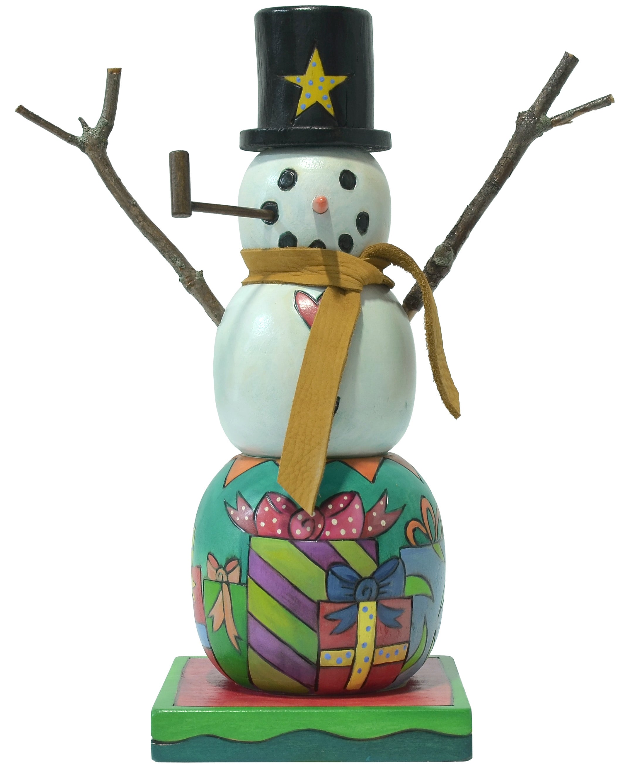 Extra Small Snowman Sculpture