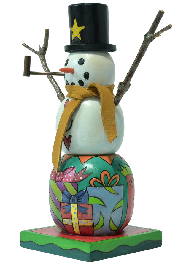 Extra Small Snowman Sculpture