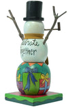 Extra Small Snowman Sculpture