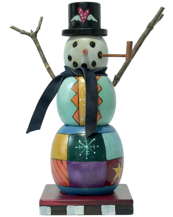Extra Small Snowman Sculpture
