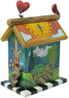 Small Birdhouse Sculpture