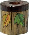 Large Log Candle Holder