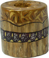 Large Log Candle Holder