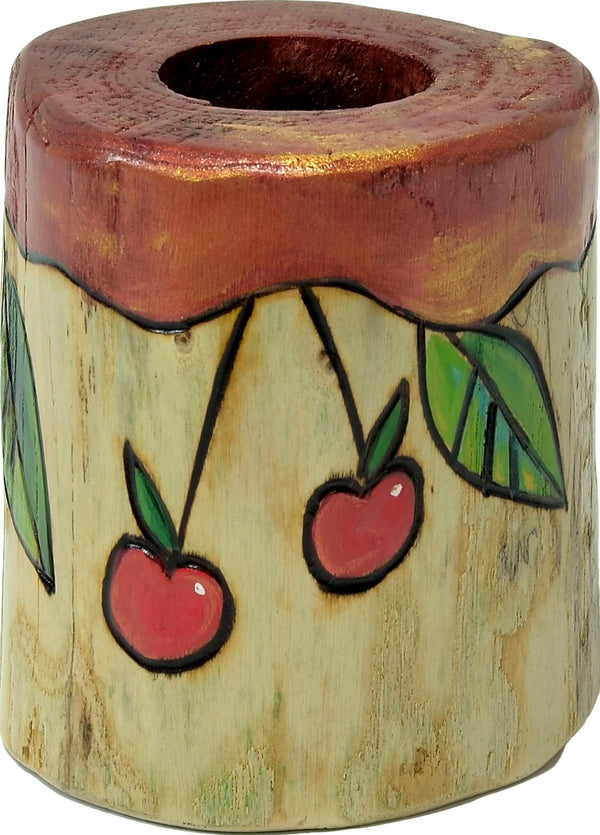 X-Small Log Candle Holder