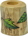 X-Small Log Candle Holder
