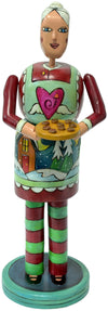 Mrs. Claus Sculpture
