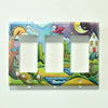 "The Uphill Path" Light Switch Plate | Rocker