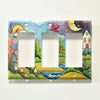 "The Uphill Path" Light Switch Plate | Rocker