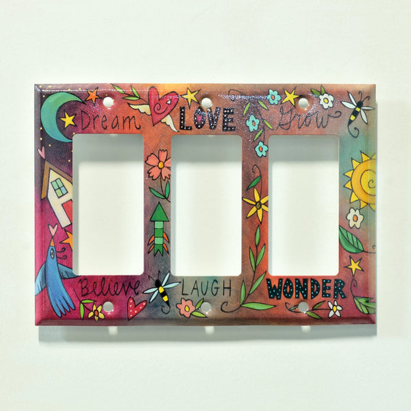 "Sweet Dreams" Light Switch Plate | Rocker