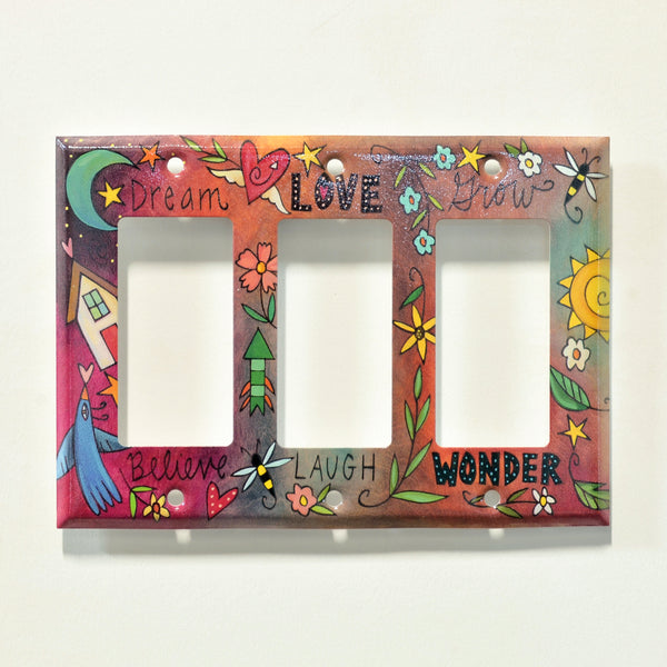 "Sweet Dreams" Light Switch Plate | Rocker