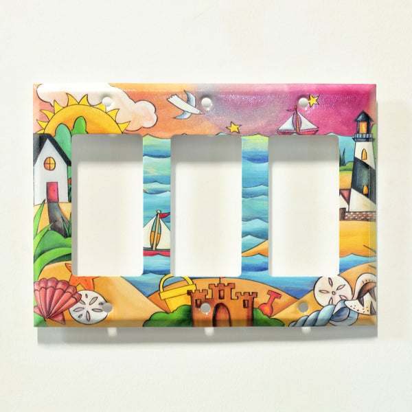 "Buzz's Beach" Light Switch Plate | Rocker