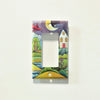 "The Uphill Path" Light Switch Plate | Rocker