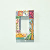 "Calico Quilt" Light Switch Plate | Rocker