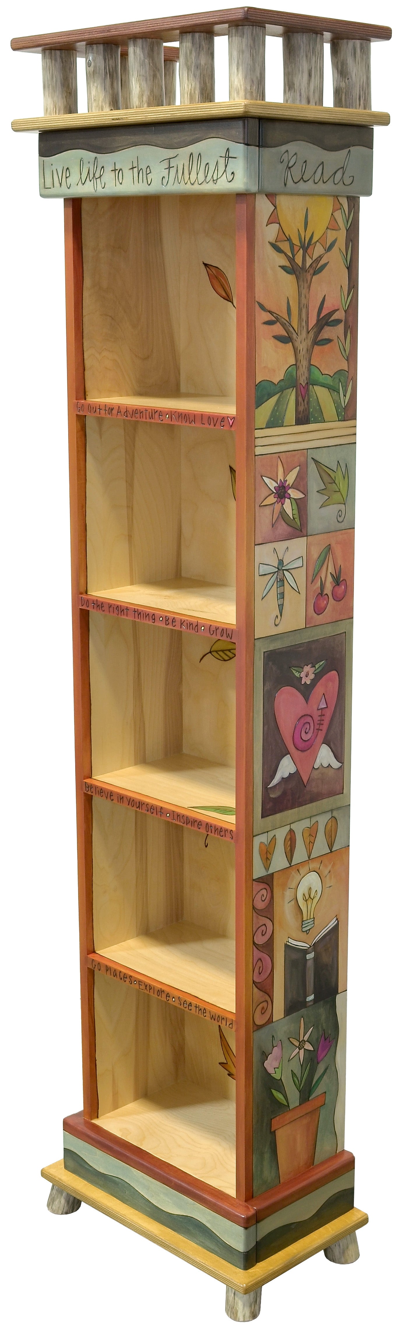 Narrow Bookcase