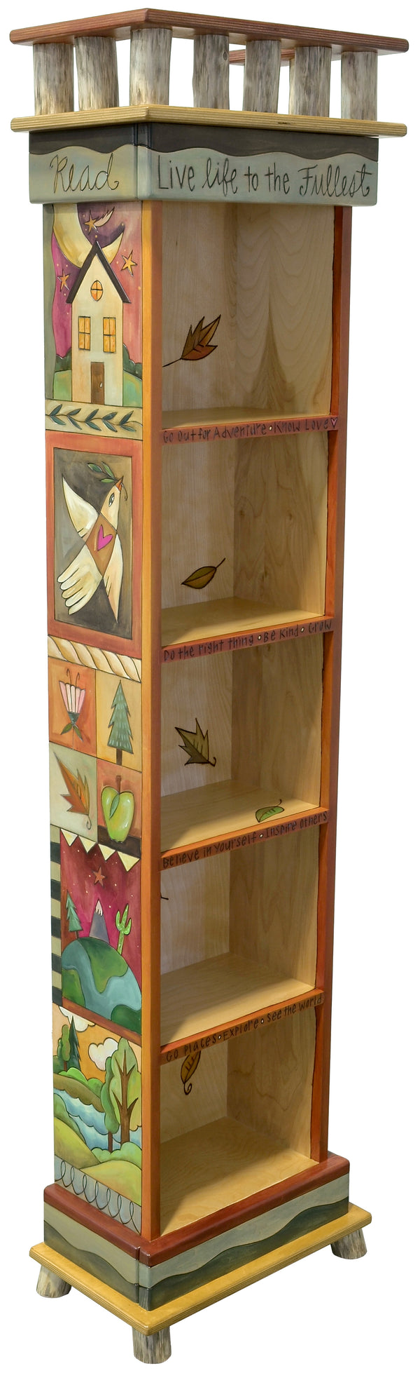 Narrow Bookcase
