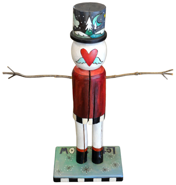 Small Snowman Sculpture