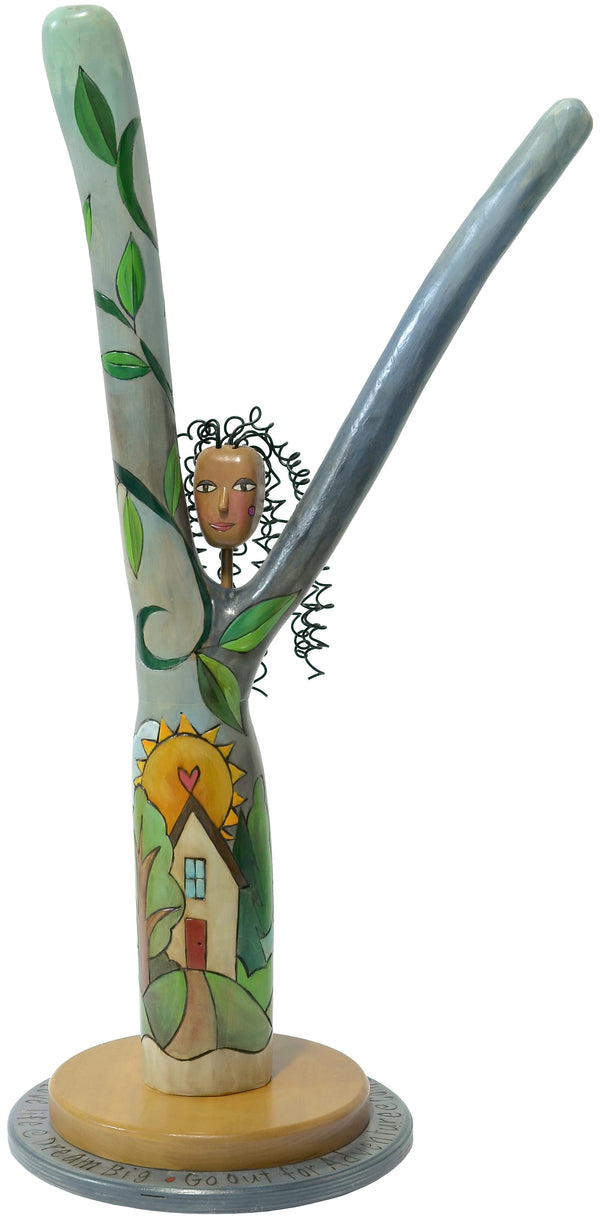 Mini Hallelujah Lady Sculpture