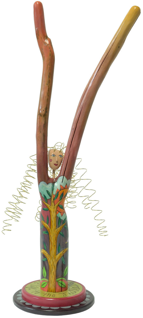 Mini Hallelujah Lady Sculpture