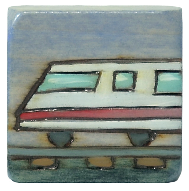 Small Perpetual Calendar Magnet | Train